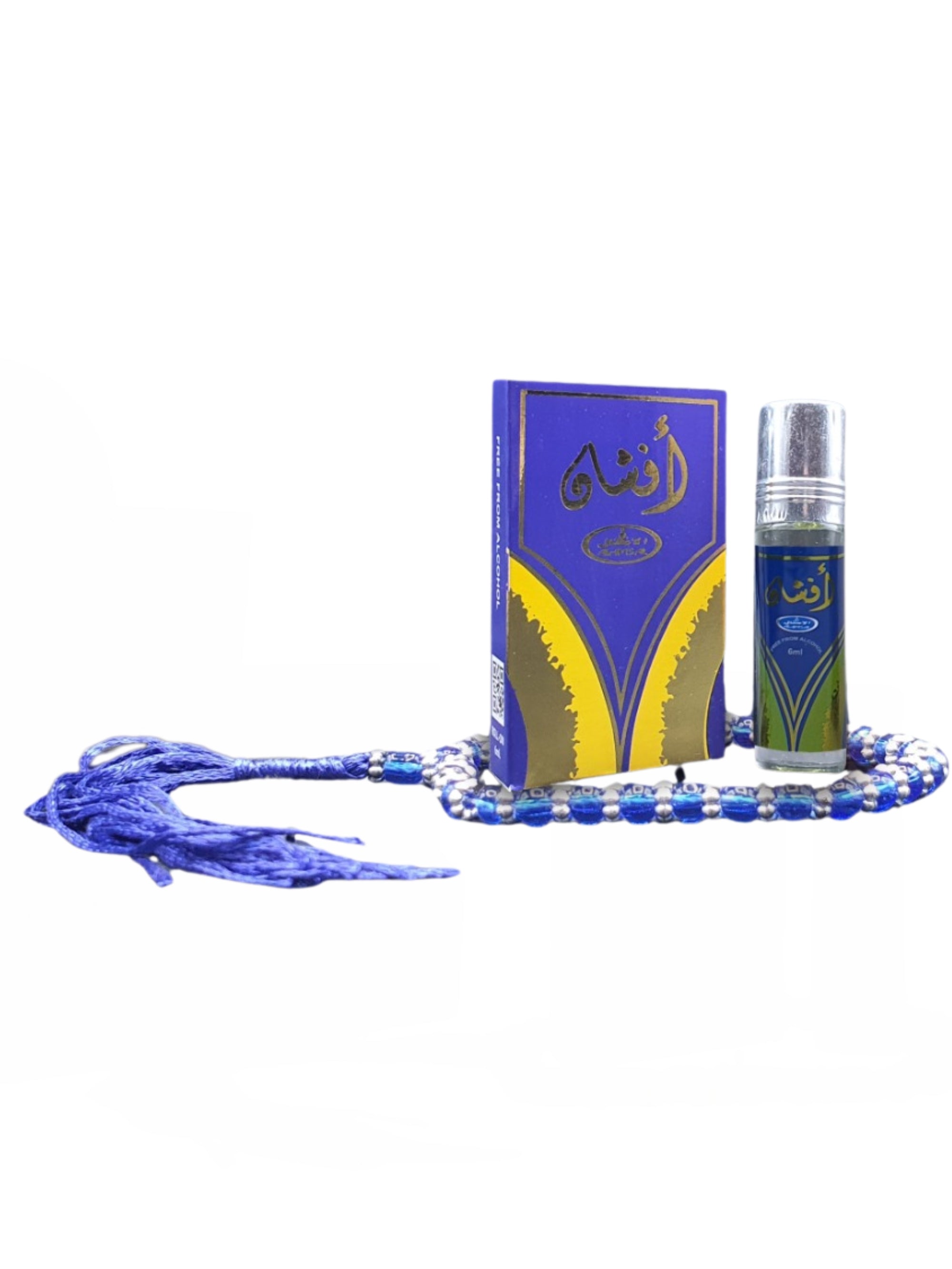 Afsha Pocket Attar 6ml Roll-On With Tasbeeh