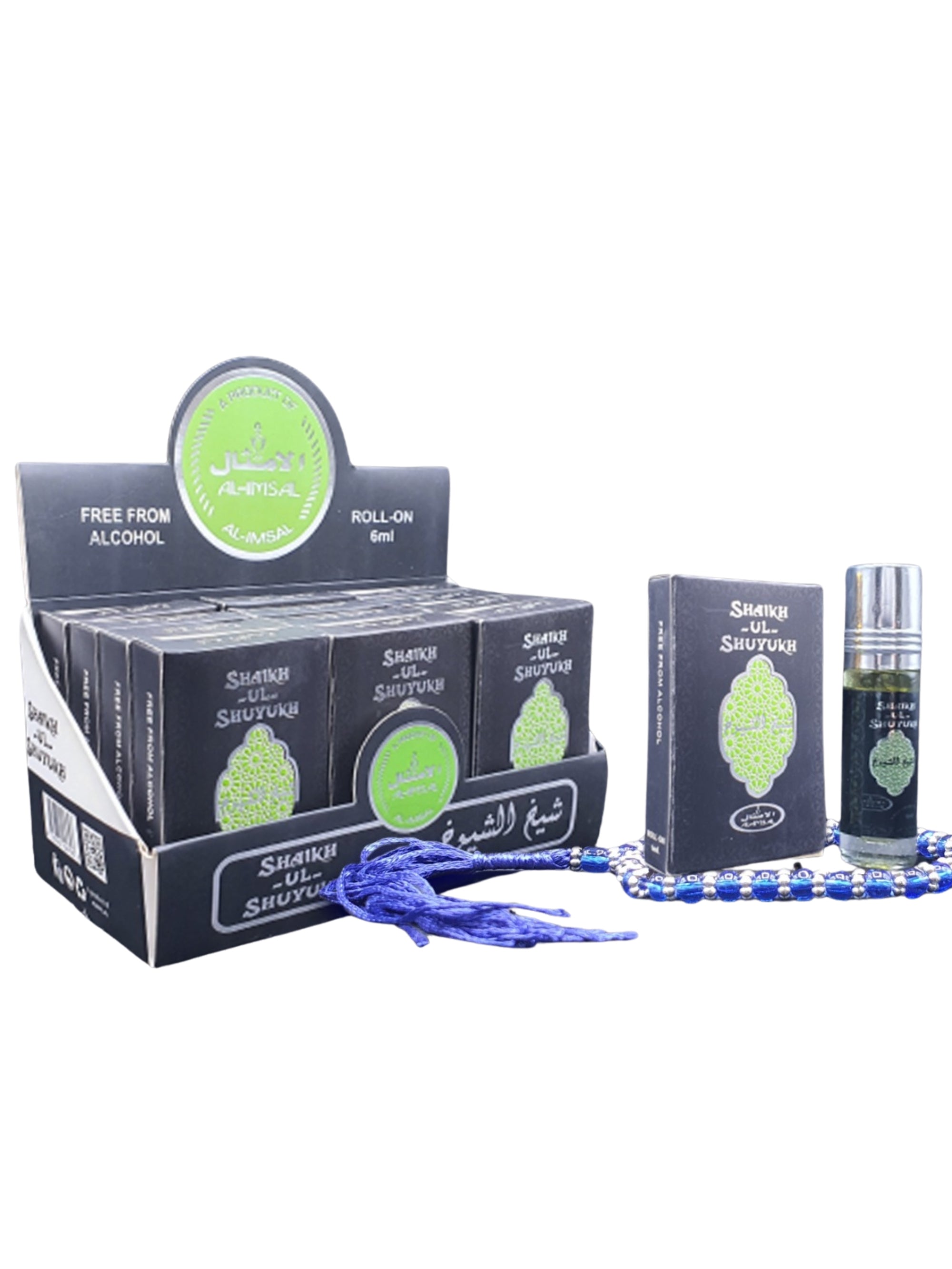 Shaikh-Ul-Shuyukh Pocket Attar 6ml Roll-On With Tasbeeh