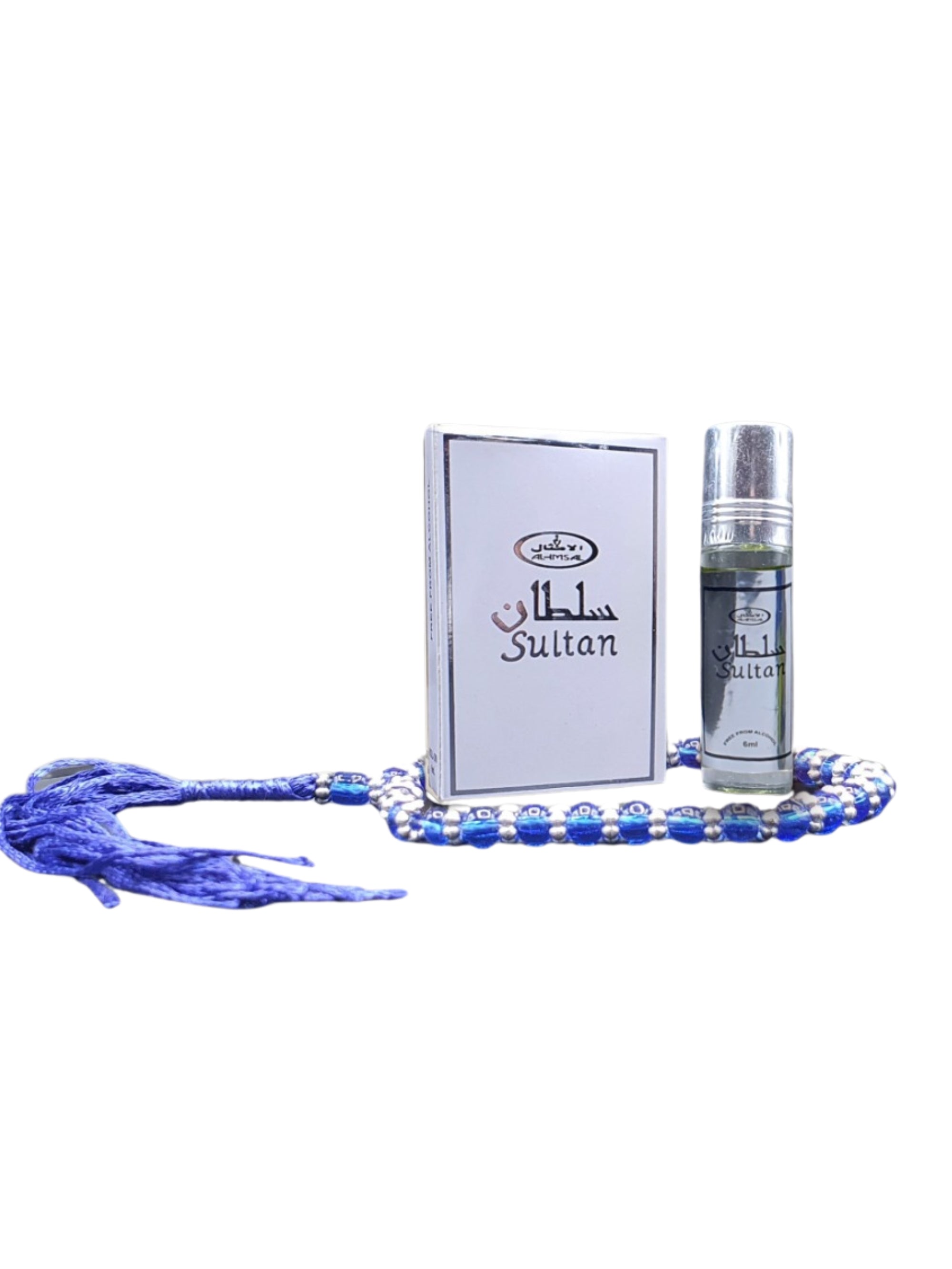 Sultan Pocket Attar 6ml Roll-On With Tasbeeh