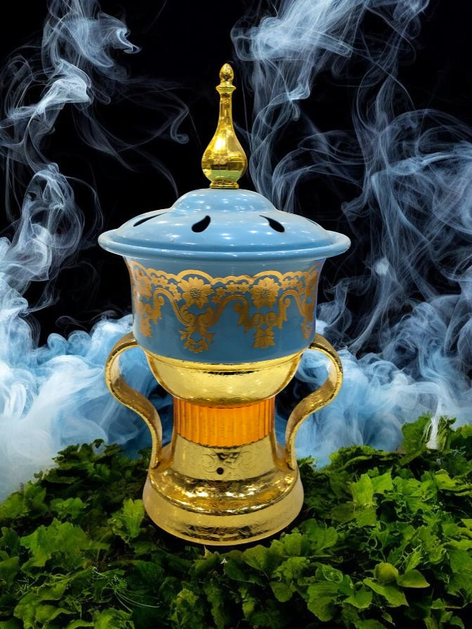 Electric Premium Bakhoor Burner Blue